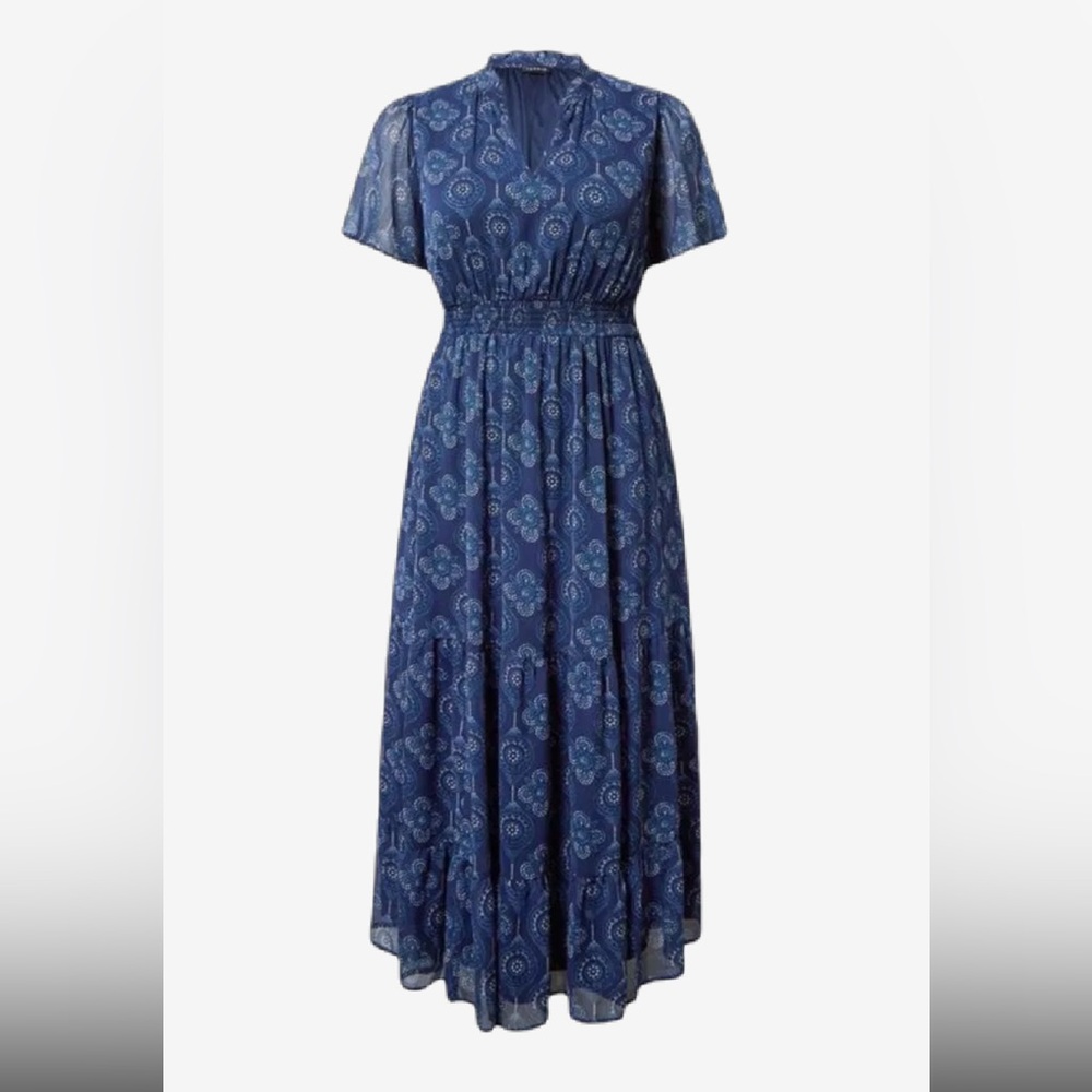 TORRID Ruffle Neckline Maxi Dress 00X